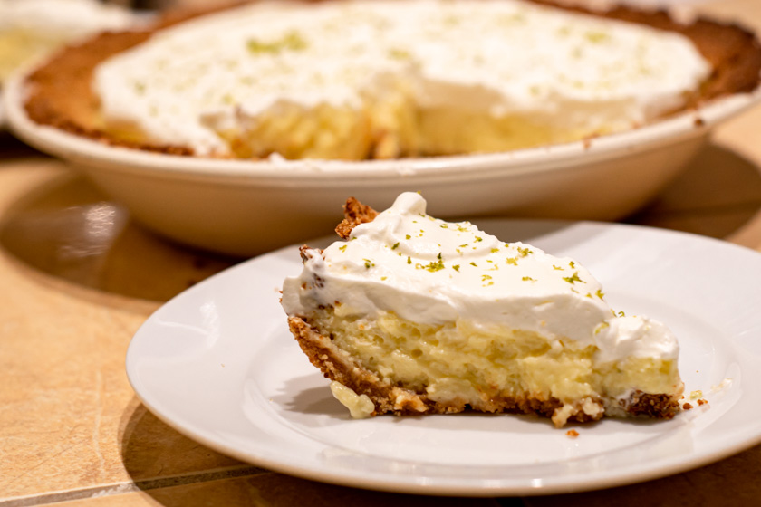 Melt in your mouth key lime pie